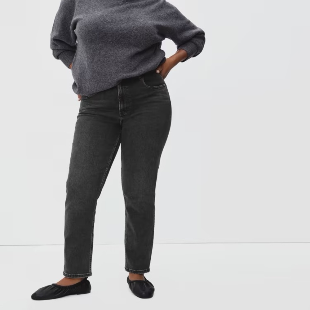 Everlane curvy cheeky jeans